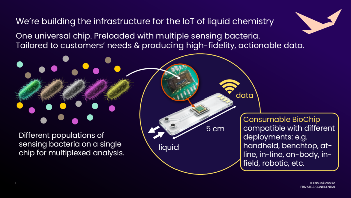 Kāhu SiliconBio sensing chip for continuous hormone monitoring